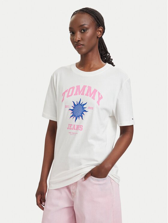 Tommy Jeans Tricou Novelty DW0DW23159 Relaxed Fit