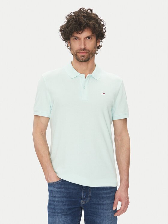 Tommy Jeans Tricou polo DM0DM20226 Slim Fit