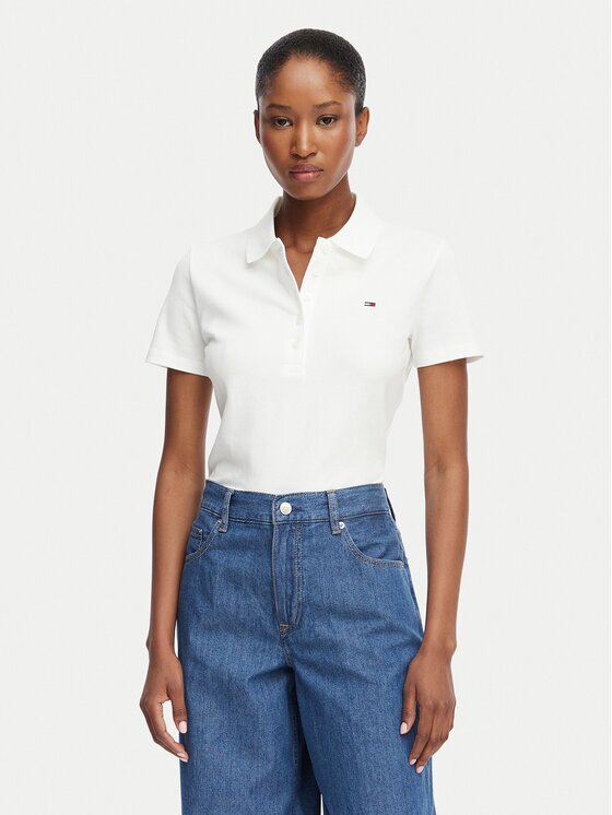 Tommy Jeans Tricou polo DW0DW22820 Regular Fit