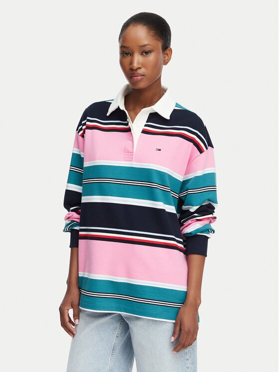 Tommy Jeans Tricou polo DW0DW23483 Regular Fit