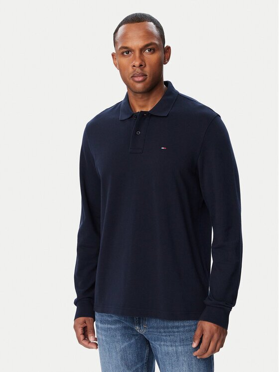 Tommy Jeans Tricou polo Essential DM0DM23630 Regular Fit