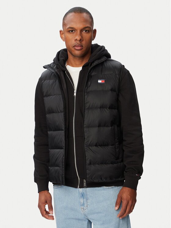 Tommy Jeans Vestă elegantă DM0DM23232 Regular Fit