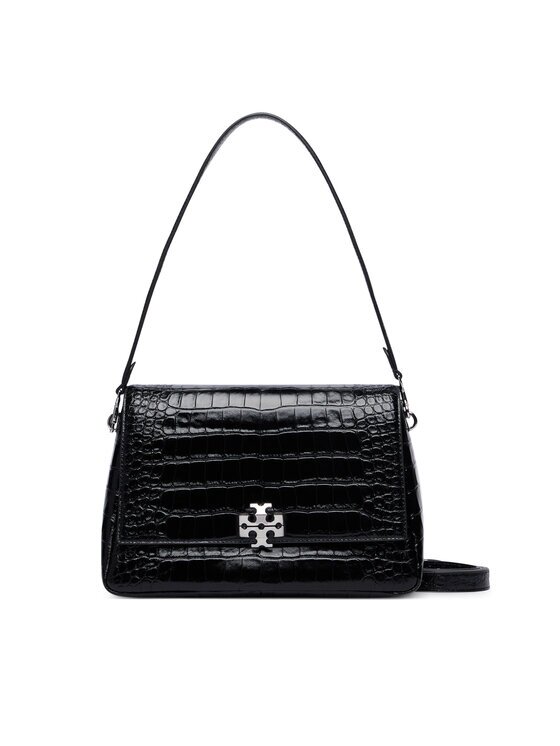 TORY BURCH Geantă Charlie Embossed Croc Shoulder Bag 183354