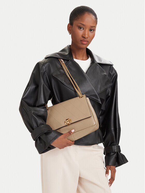 TORY BURCH Geantă Charlie Quilted Shoulder Bag 185828