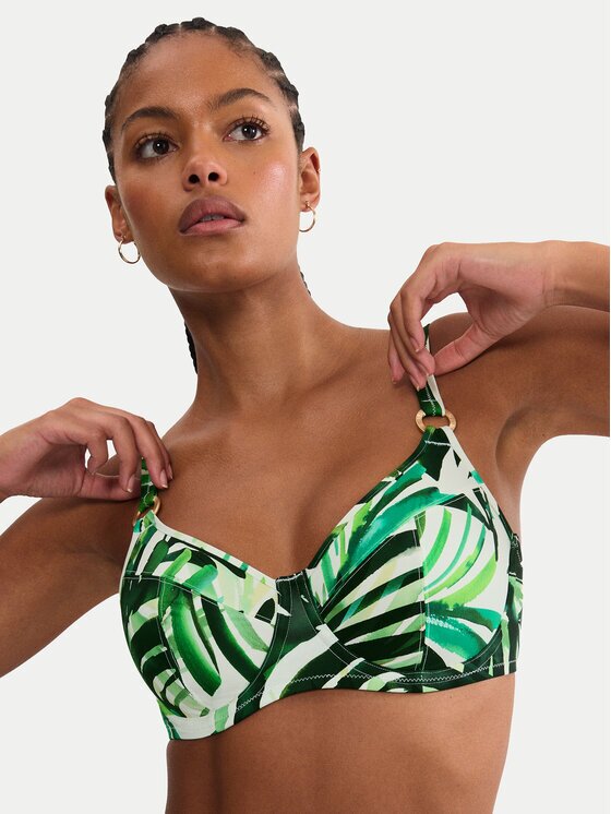 Triumph Bikini partea de sus Summer Palm 10226611 Verde