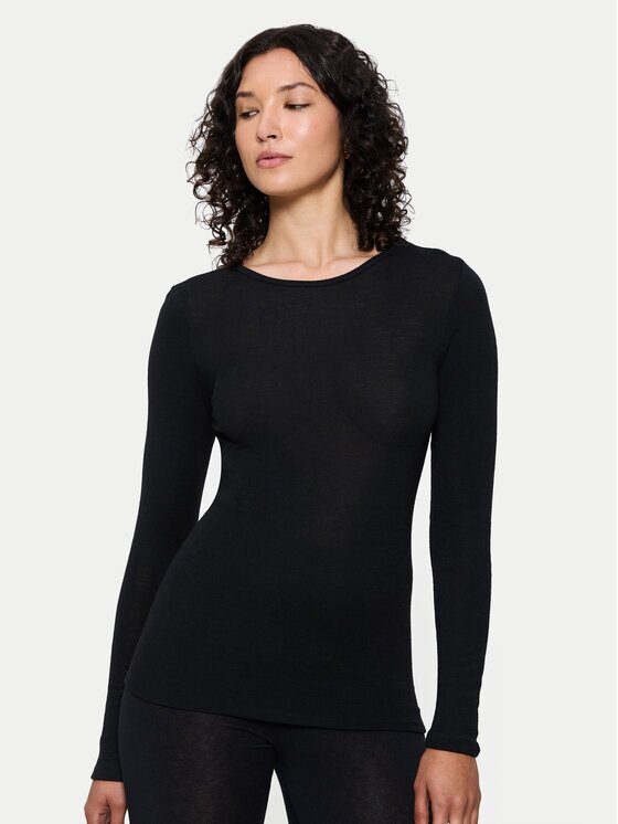 Triumph Bluză de pijama Beauty Layers 10225656 Slim Fit
