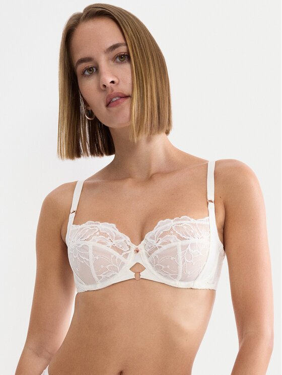 Triumph Sutien Balconette Wild Gardenia Florale 10224879 Écru