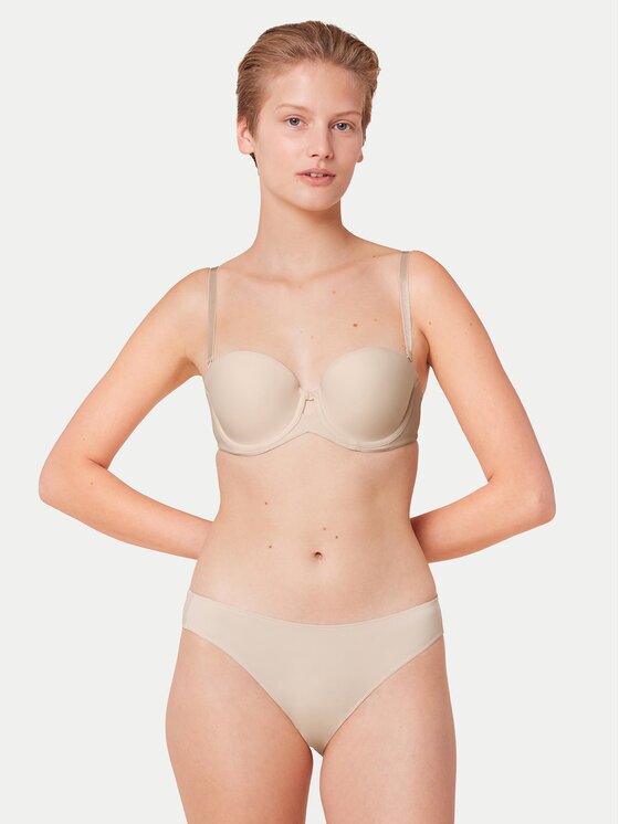 Triumph Sutien Bardot Pure Micro 10217872 Écru