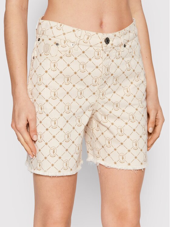 Trussardi Pantaloni scurți de blugi 56J00183 Regular Fit