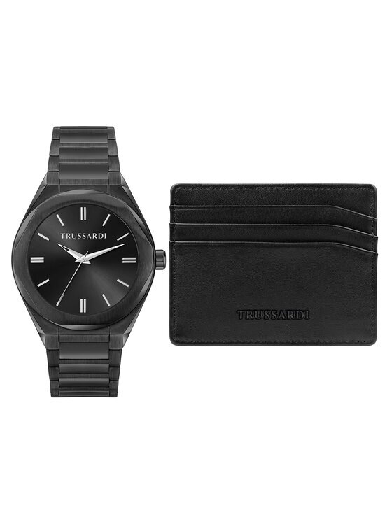 Trussardi Set ceas și etui pentru carduri R2453156007