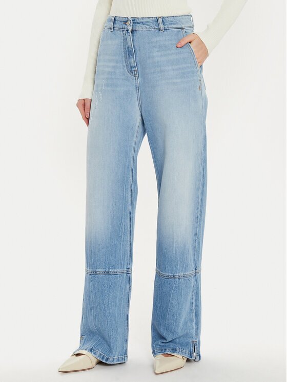 TWINSET Blugi 242AT2272 Wide Leg