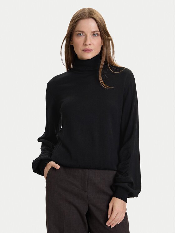 TWINSET Bluză cu gât 252AT3102 Regular Fit