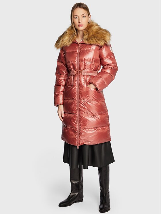 TWINSET Geacă din puf 222TT2211 Regular Fit