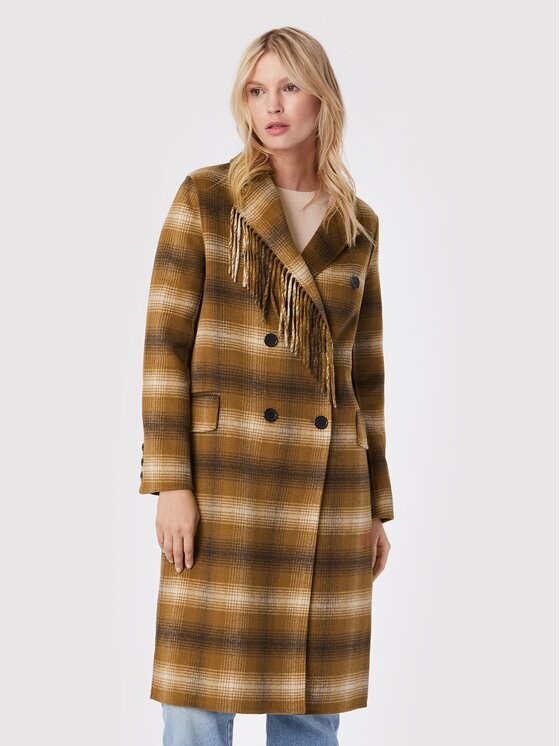 TWINSET Palton de lână 222TP2190 Regular Fit