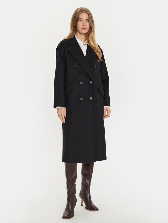TWINSET Palton de lână 242TT2203 Loose Fit