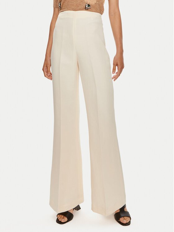 TWINSET Pantaloni din material 241TT2104 Wide Leg