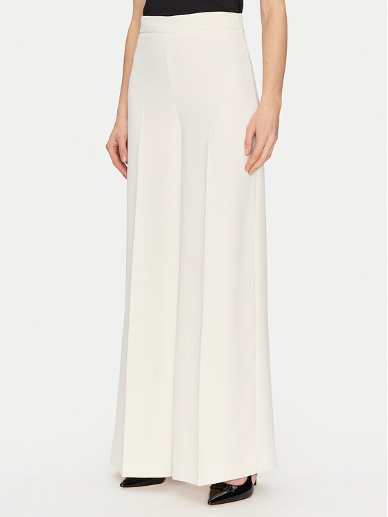 TWINSET Pantaloni palazzo 251TP2102 Écru Wide Leg