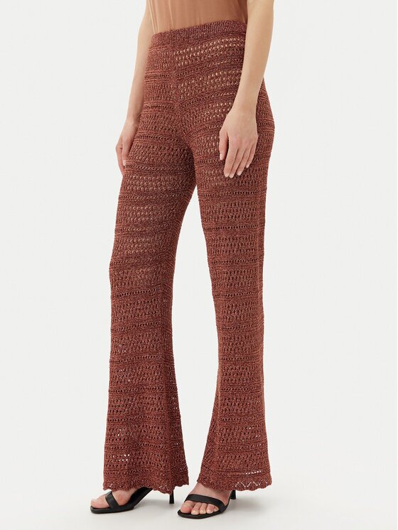 TWINSET Pantaloni tricotați 251TT3196 Wide Leg