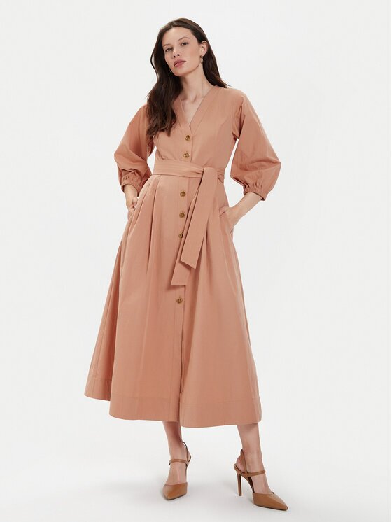 TWINSET Rochie tip cămașă 241TT2051 Loose Fit