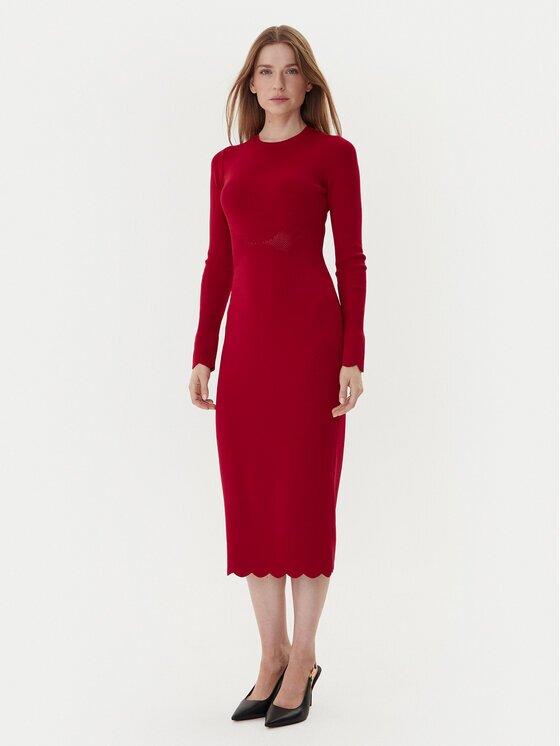 TWINSET Rochie tricotată 252TP3040 Slim Fit