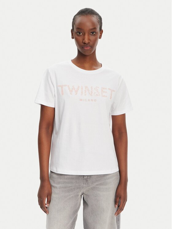 TWINSET Tricou 251TT2042 Regular Fit
