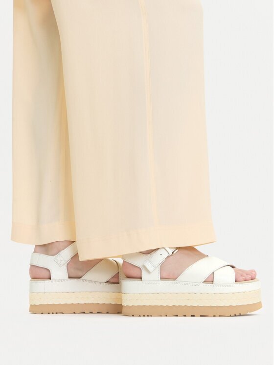 UGG Sandale W Aubrey Ankle Strap 1169650 Écru