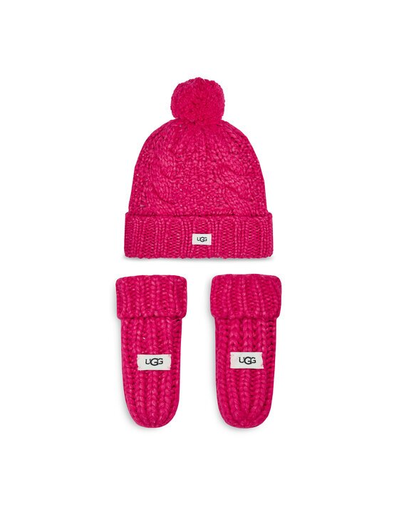 UGG Set mănuși și căciulă K Infant Knit Set 22726