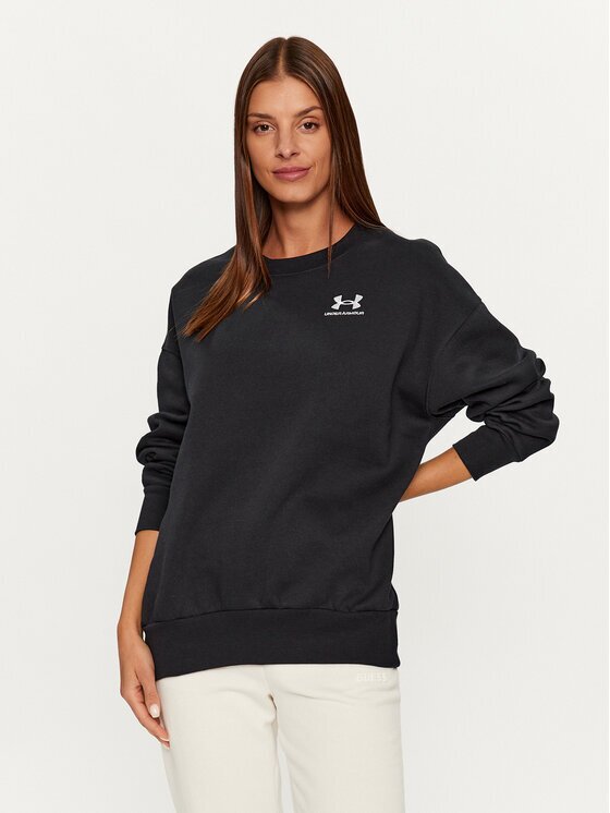 Under Armour Bluză Essential Flc Os Crew 1379475 Loose Fit