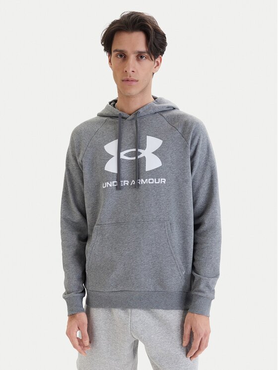 Under Armour Bluză Ua Rival Fleece Logo 1379758 Loose Fit