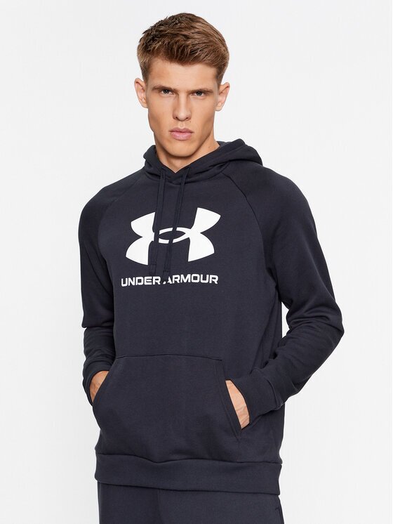 Under Armour Bluză Ua Rival Fleece Logo Hd 1379758 Loose Fit