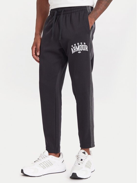 Under Armour Pantaloni trening Ua Rival Fleece Colorblock 6003954 Loose Fit