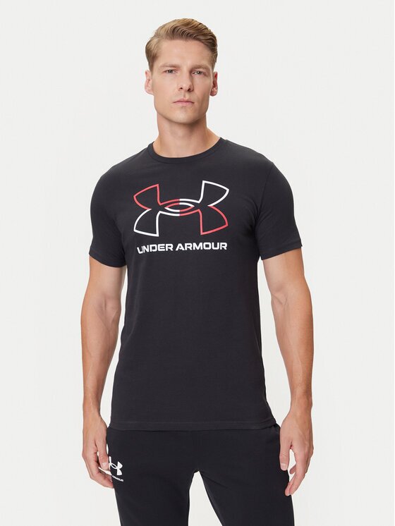 Under Armour Tricou Ua Gl Foundation Update Ss 1382915-001 Loose Fit