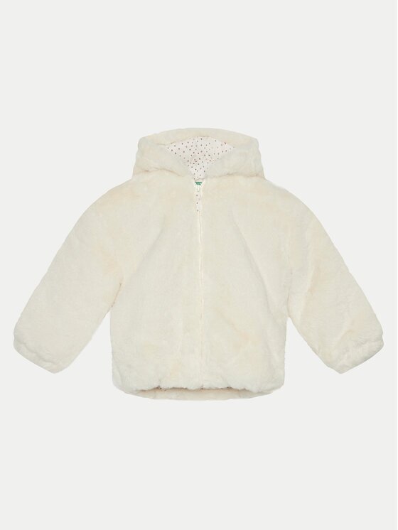 United Colors Of Benetton Blană 2A4SGN03G Écru Regular Fit