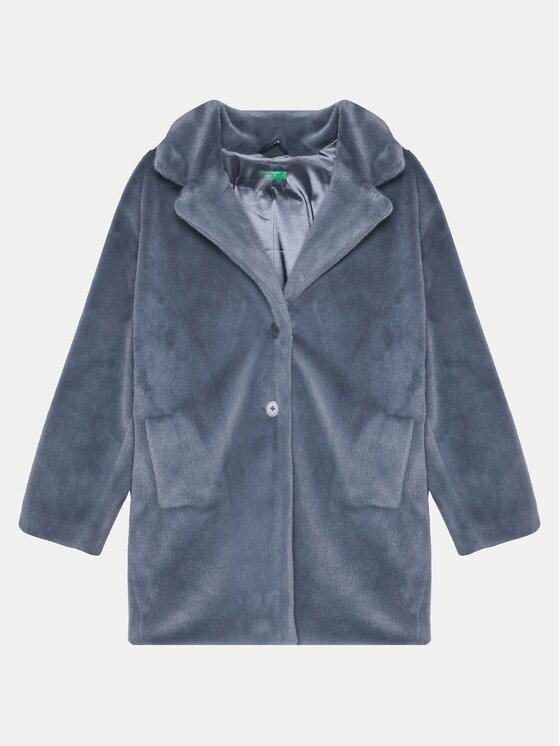 United Colors Of Benetton Blană 2ZWKCN05S Relaxed Fit