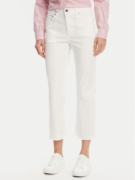 United Colors Of Benetton Blugi 46QRDE010 Écru Flare Fit