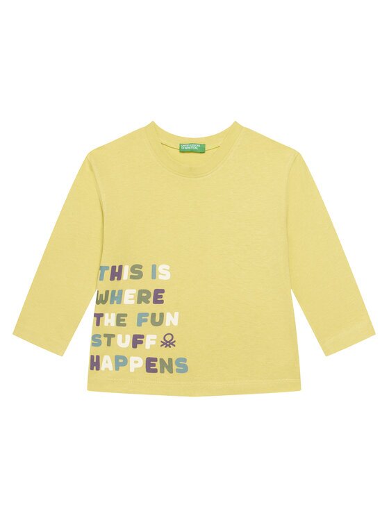 United Colors Of Benetton Bluză 35RYG10K4 Regular Fit