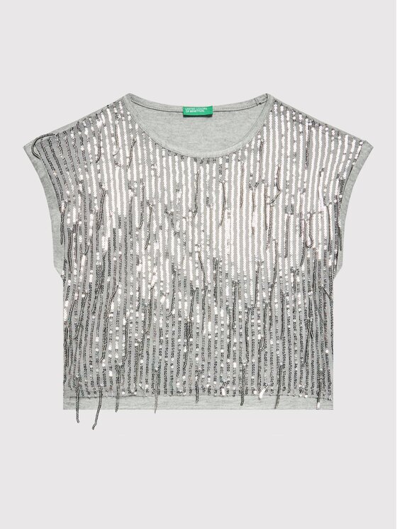 United Colors Of Benetton Bluză 3KG8C102A Regular Fit