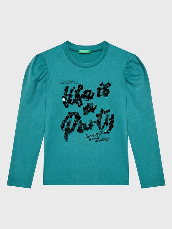 United Colors Of Benetton Bluză 3YN4C108T Regular Fit