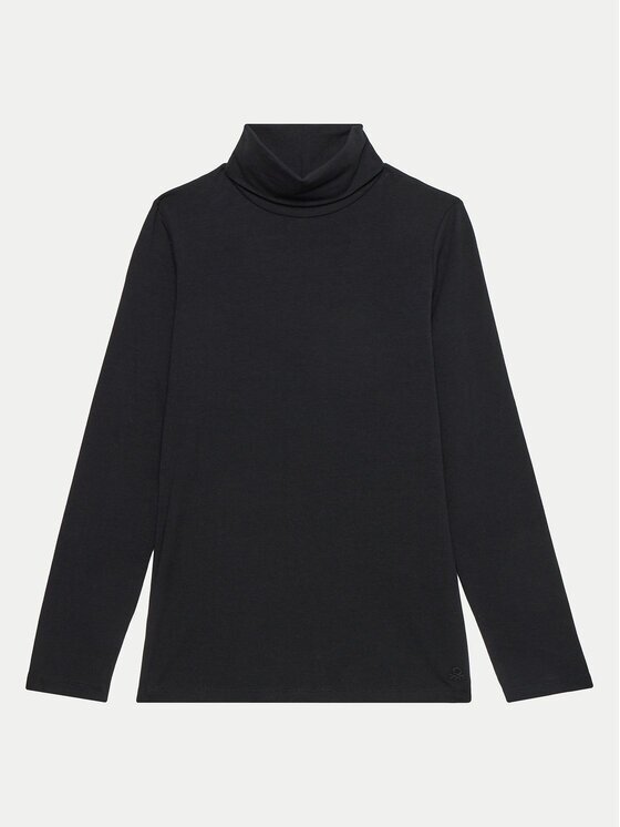 United Colors Of Benetton Bluză cu gât 3P4ZC202N Regular Fit