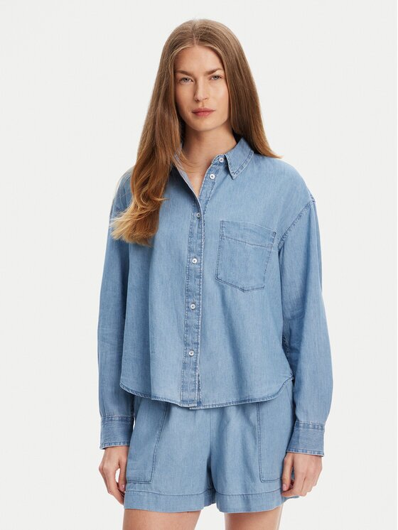 United Colors Of Benetton cămașă de blugi 5DHJDQ07U Regular Fit