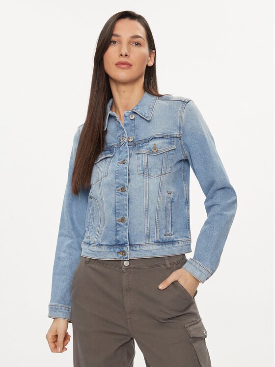 United Colors Of Benetton Geacă de blugi 21TBDN00N Regular Fit