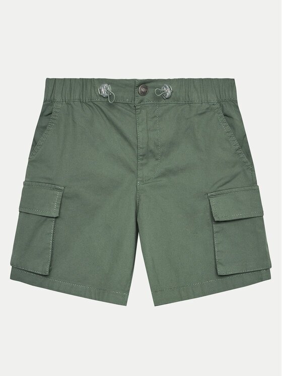 United Colors Of Benetton Pantalon scurți din material 4L2VC9031 Relaxed Fit