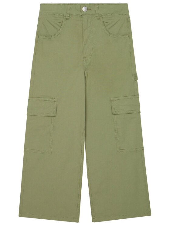 United Colors Of Benetton Pantaloni din material 4L2VCE040 Wide Leg