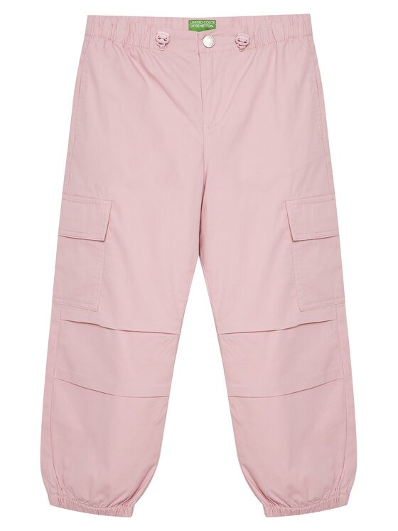 United Colors Of Benetton Pantaloni din material 4L2VCF046 Relaxed Fit