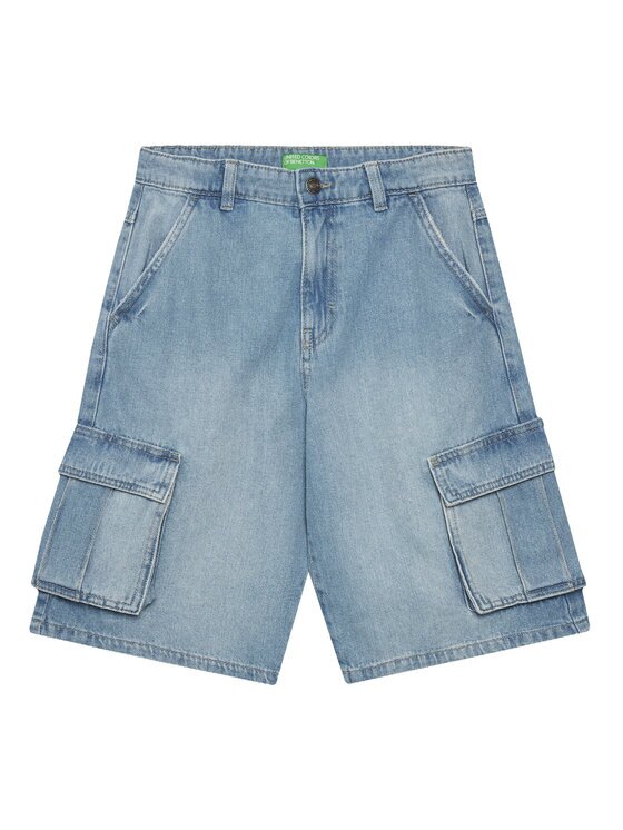 United Colors Of Benetton Pantaloni scurți de blugi 4KEHC9041 Regular Fit