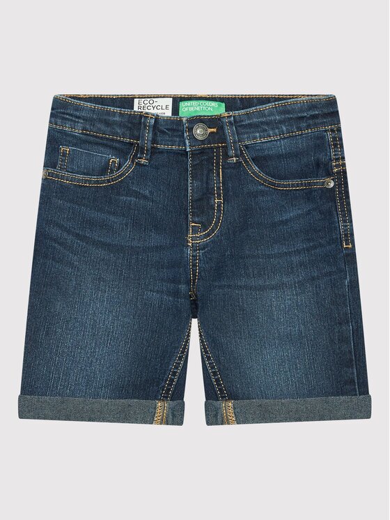 United Colors Of Benetton Pantaloni scurți de blugi 4XA259DY0 Slim Fit