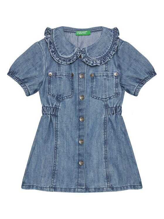 United Colors Of Benetton Rochie de blugi 41DWGV029 Regular Fit