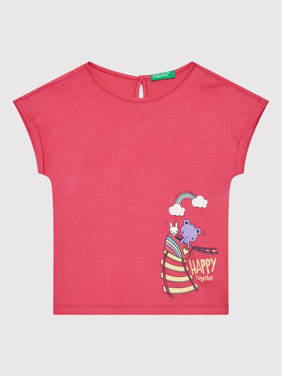United Colors Of Benetton Tricou 3096G102W Regular Fit