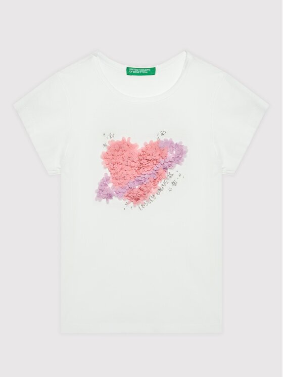 United Colors Of Benetton Tricou 3I1XG101W Regular Fit