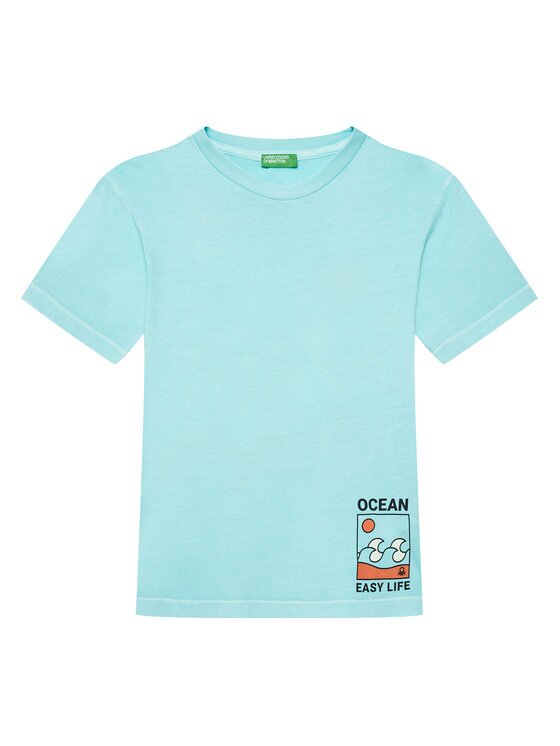 United Colors Of Benetton Tricou 3PCMC10N7 Regular Fit